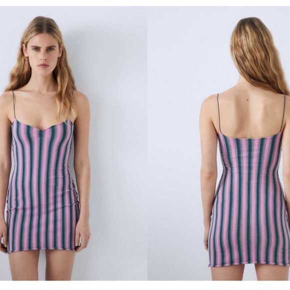 GIMAGUAS
SIMI DRESS - PINK STRIPES - Picture 2 of 5